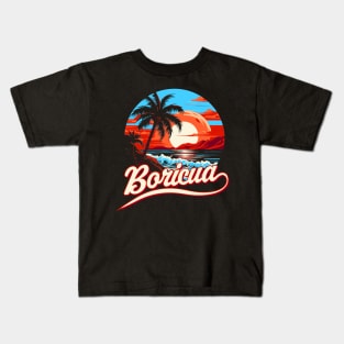 Boricua Puerto Rico Kids T-Shirt